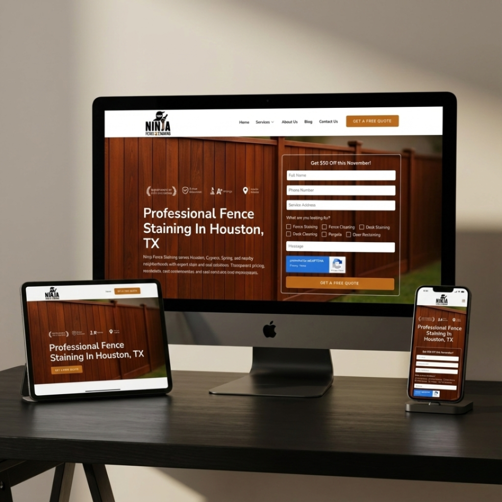 responsive website development houston, tx
