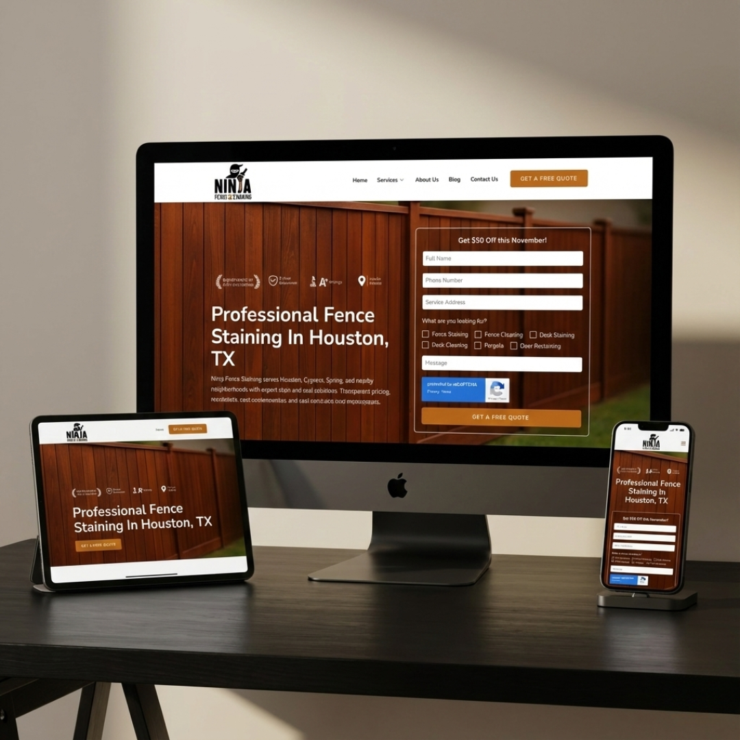 responsive website development houston, tx